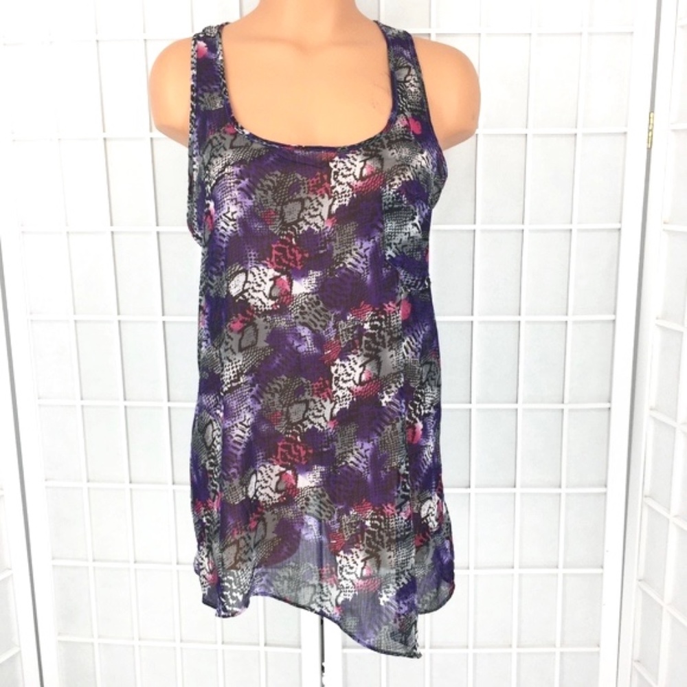 Miley Cyrus Max Azria Racerback Top
